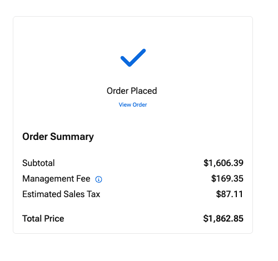 Order Confirmed