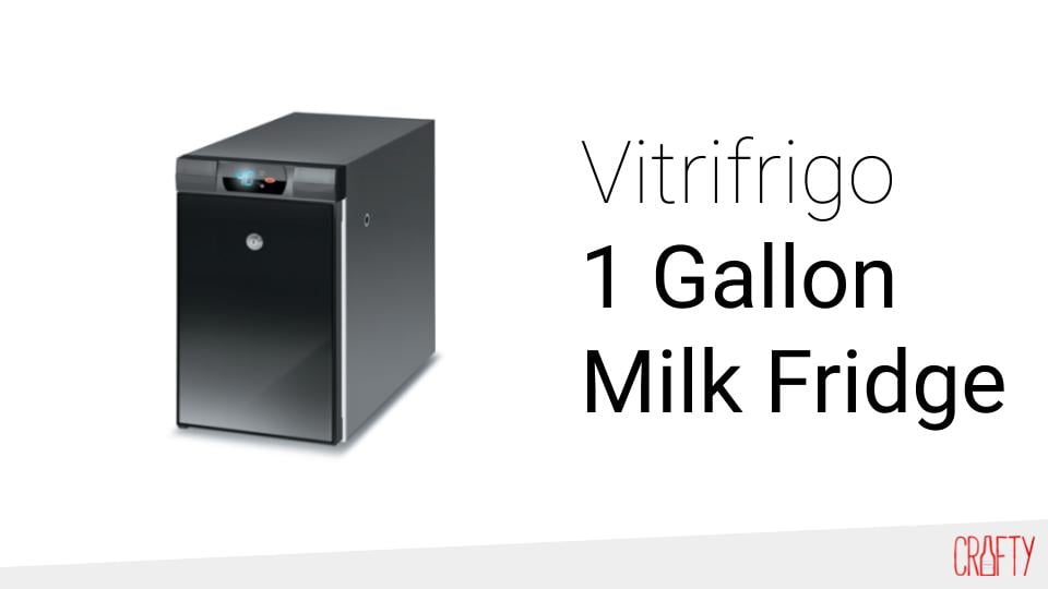 Milk Refrigerator for 1-Gallon Milk Jug (1 outlet)